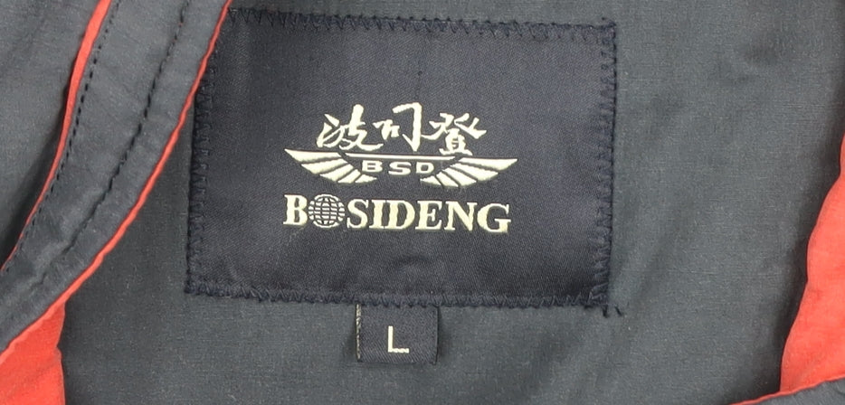 Mens UK Size L Bosideng Blue Basic Jacket
