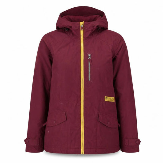 Womens UK Size L Billabong Red Parka Coat