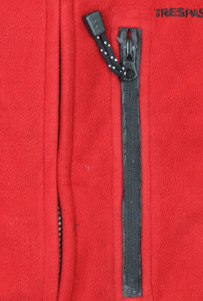 Trespass Men's Red XL Fleece Outdoor Full Zip Jacket
