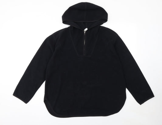 Womens UK Size M H&M Black Pullover Hoodie