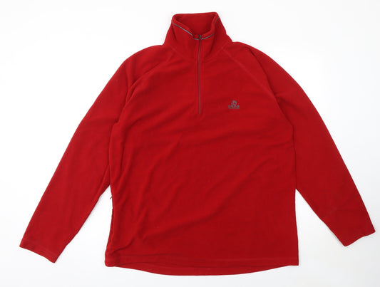 Mens UK Size L Craghoppers Red Pullover Sweatshirt