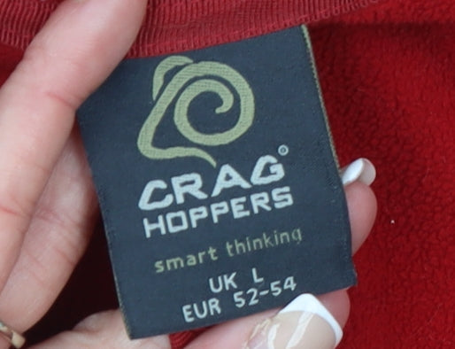 Mens UK Size L Craghoppers Red Pullover Sweatshirt