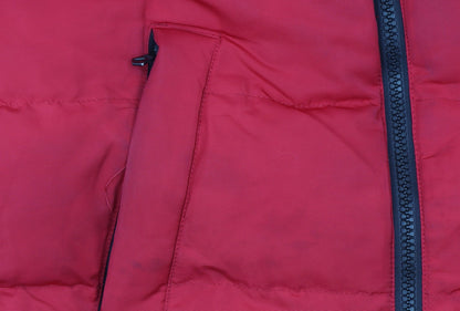 SoulCal & Co Women Red XS Hooded Puffer Jacket Winter Coat