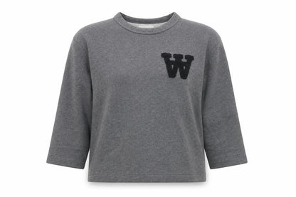 Womens UK Size XS Wood Wood Grey Pullover Sweatshirt