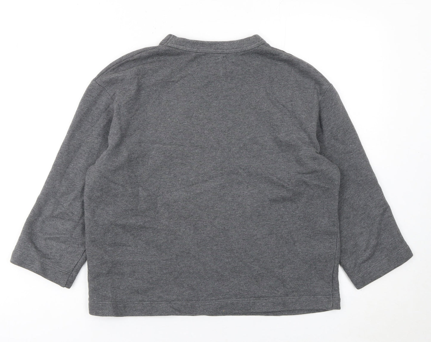 Womens UK Size XS Wood Wood Grey Pullover Sweatshirt