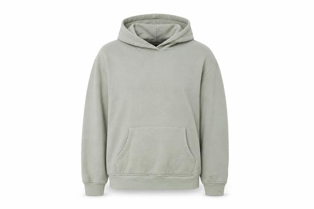 Womens UK Size S New Look Green Pullover Hoodie