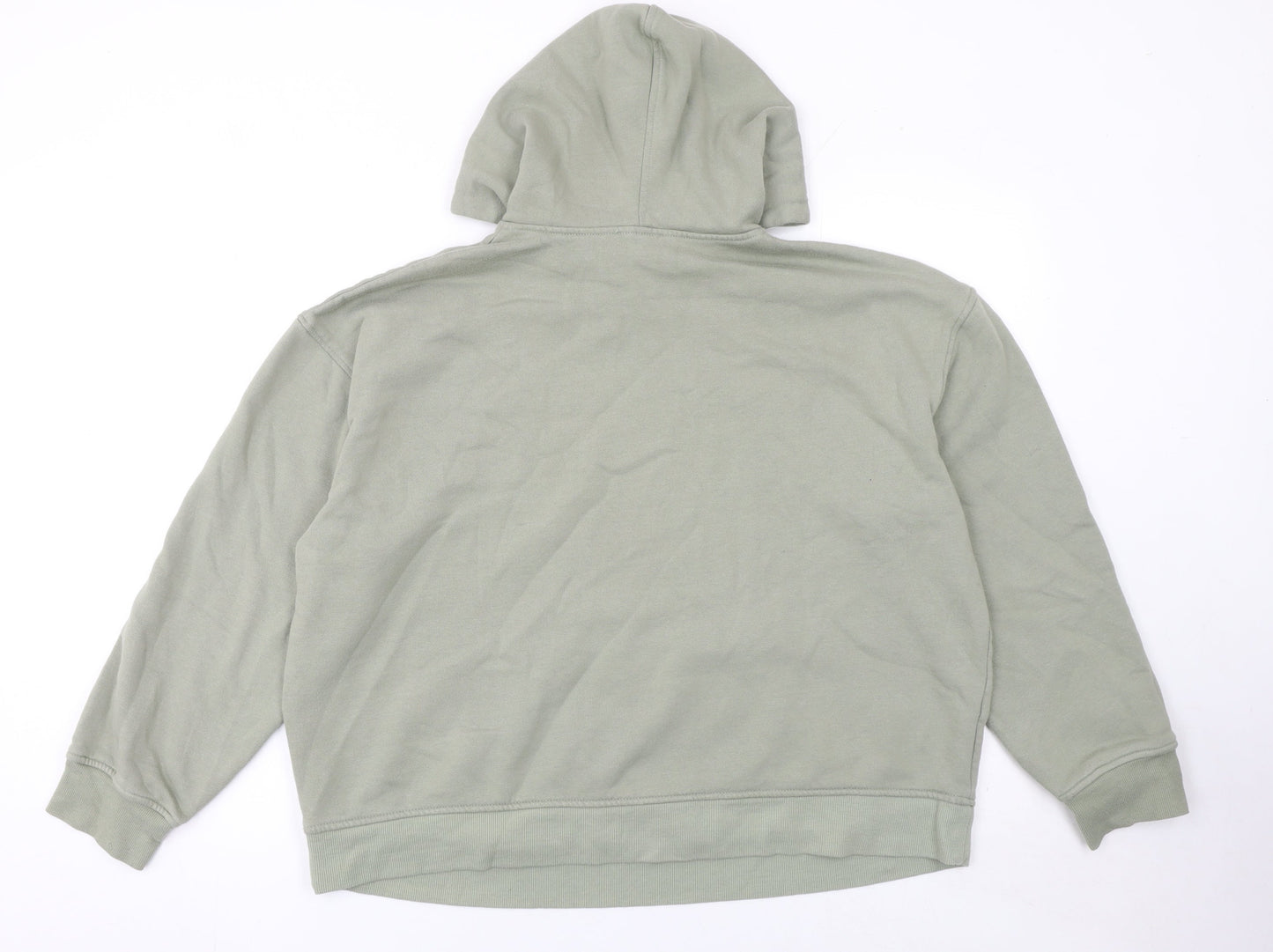 Womens UK Size S New Look Green Pullover Hoodie