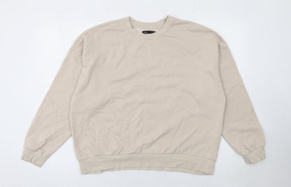 Womens UK Size XL Sinsay Beige Pullover Sweatshirt