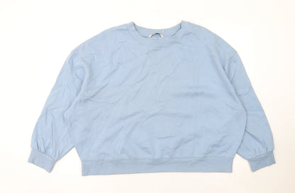 Womens UK Size L TU Blue Pullover Sweatshirt