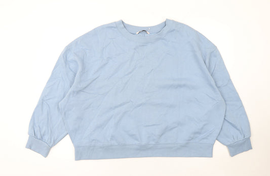 Womens UK Size L TU Blue Pullover Sweatshirt