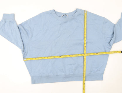 Womens UK Size L TU Blue Pullover Sweatshirt