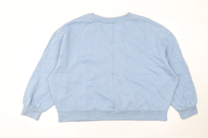 Womens UK Size L TU Blue Pullover Sweatshirt