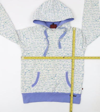 Womens UK Size M Red or Dead Blue Pullover Hoodie