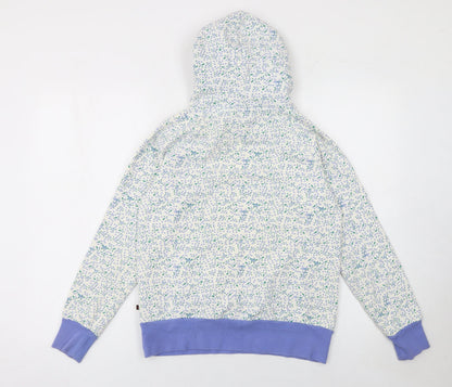Womens UK Size M Red or Dead Blue Pullover Hoodie