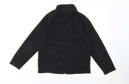 Regatta Professional Boys Black Fleece Full Zip Sweatshirt 7-8 Years