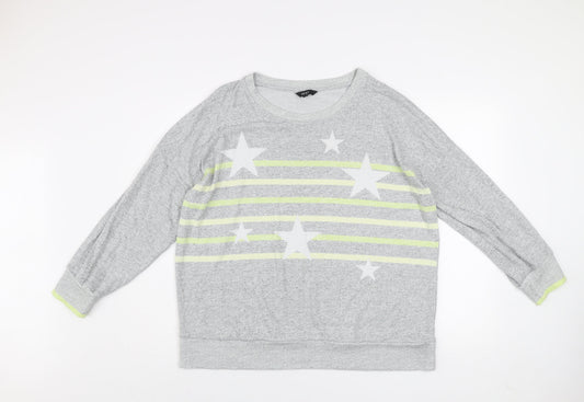 Womens UK Size 20 NEXT Grey Pullover Jumper