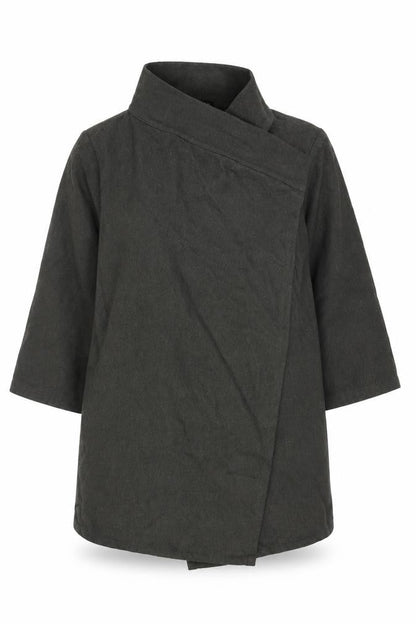 Womens UK Size S Isabella Oliver Grey Overcoat