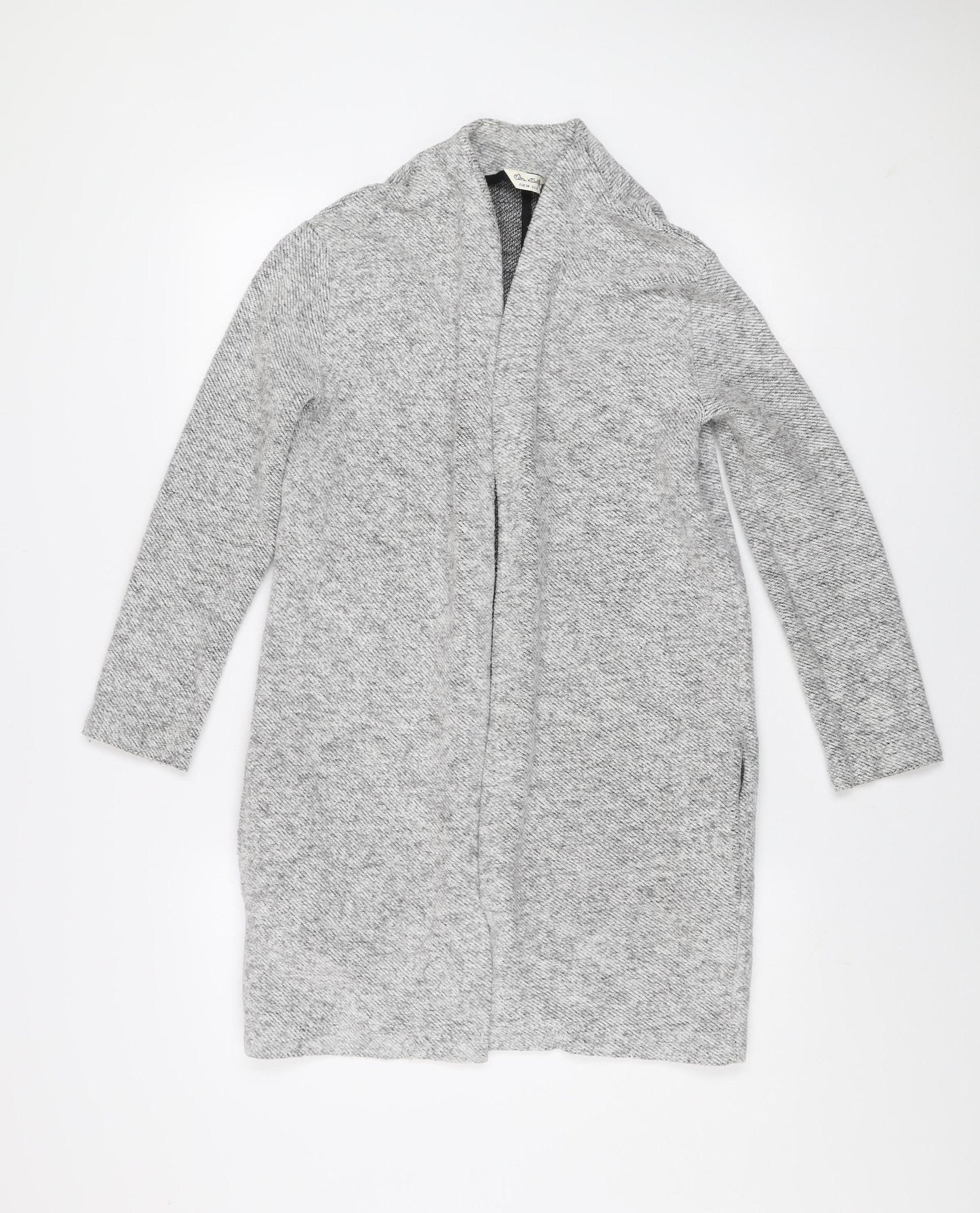 Womens UK Size 6 Miss Selfridge Grey Basic Jacket