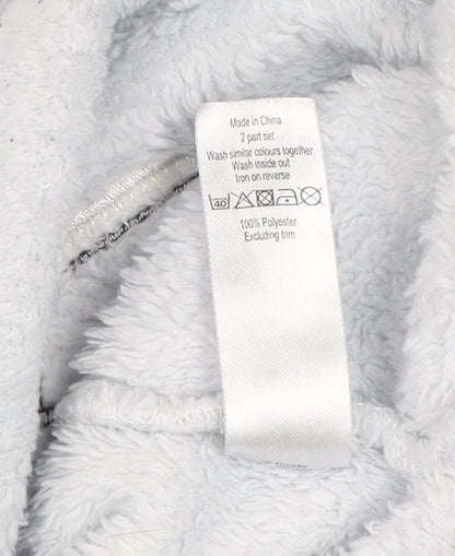 George Women’s Ivory Fleece Mickey Mouse Pyjama Top Size 16-18