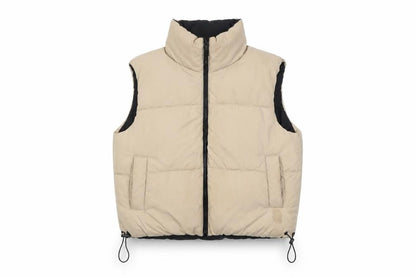 Womens UK Size 8 Brave Soul Beige Puffer Jacket