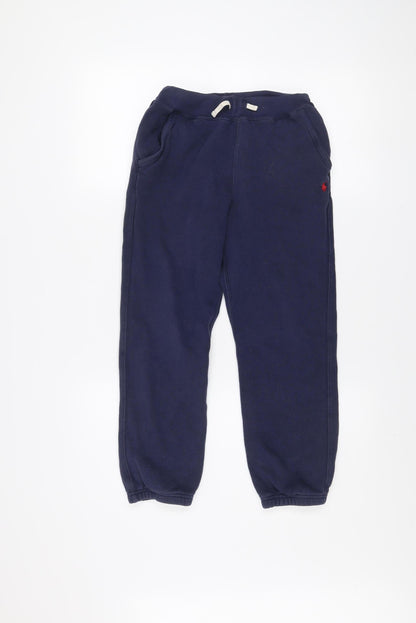 Teenss UK Size 10-12 Ralph Lauren Regular Fit Jogger Blue Trousers