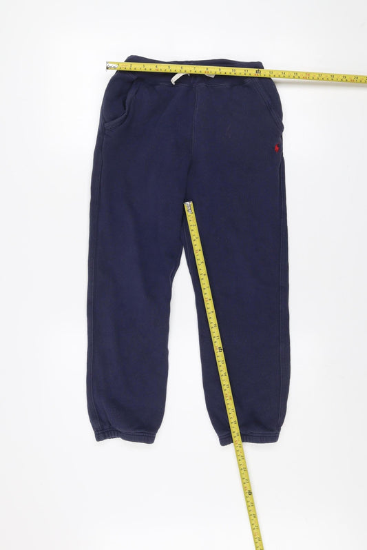 Teenss UK Size 10-12 Ralph Lauren Regular Fit Jogger Blue Trousers