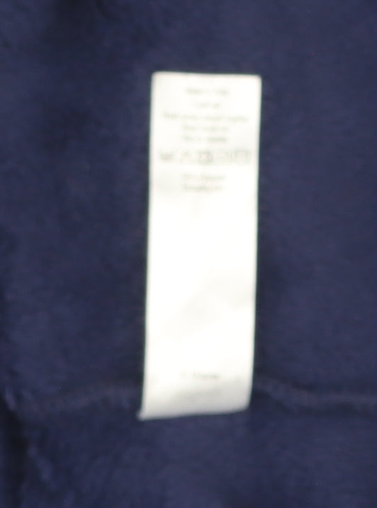 George Disney Stitch Blue Fleece Pyjama Top Women’s Size 8