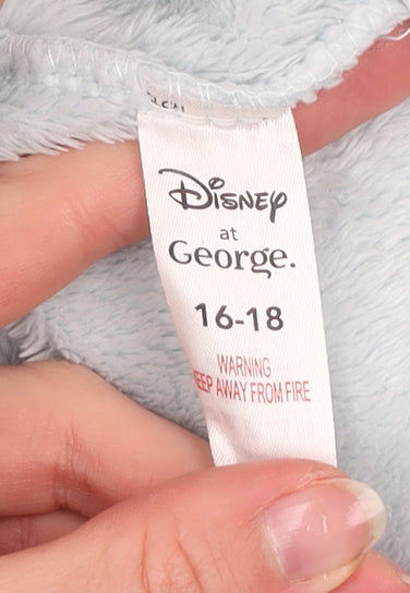 Disney at George Womens Blue Fleece Mickey Mouse Pyjama Top Size 16-18