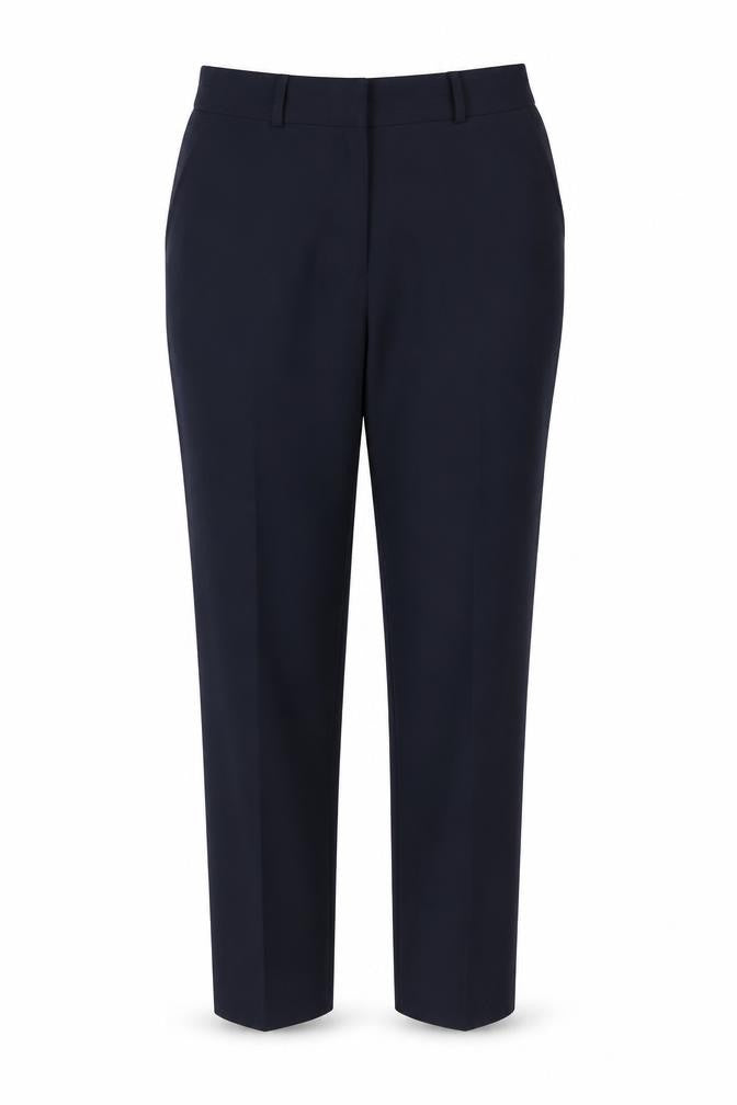 Womens UK Size 12 Dunnes Regular Fit Dress Pants Blue Trousers