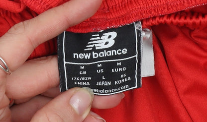 New Balance Men Red LFC Athletic Football Shorts Size M