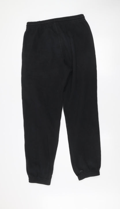 Reebok Men’s Black Jogger Sweatpants M Cotton Blend Activewear