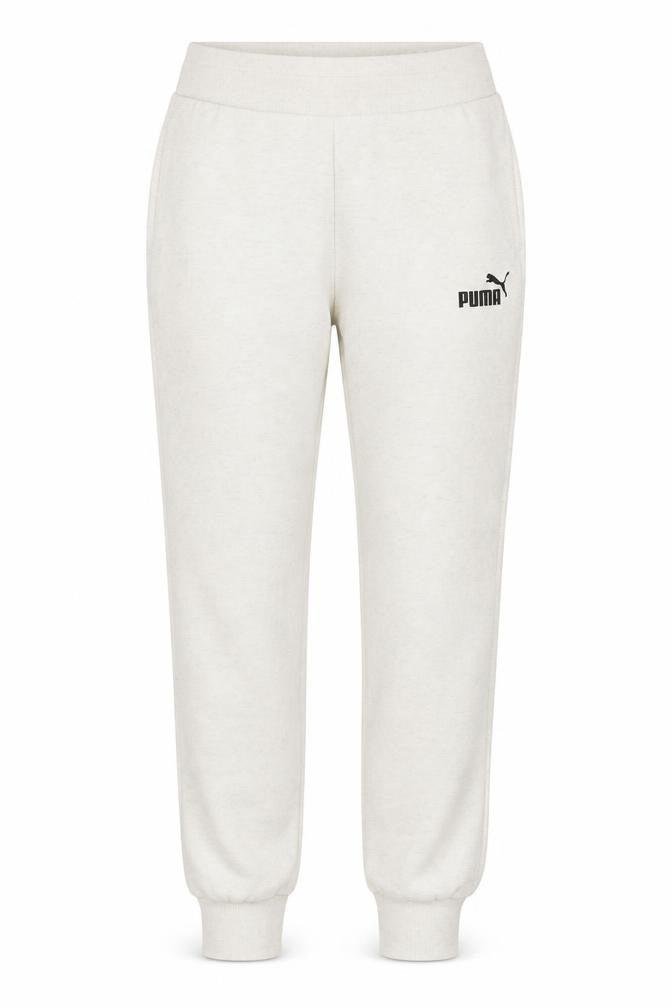 Womens UK Size 6 PUMA Regular Fit Jogger Ivory Trousers