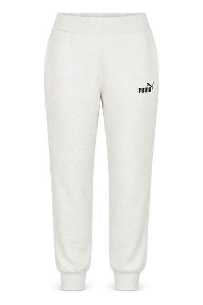 Womens UK Size 6 PUMA Regular Fit Jogger Ivory Trousers