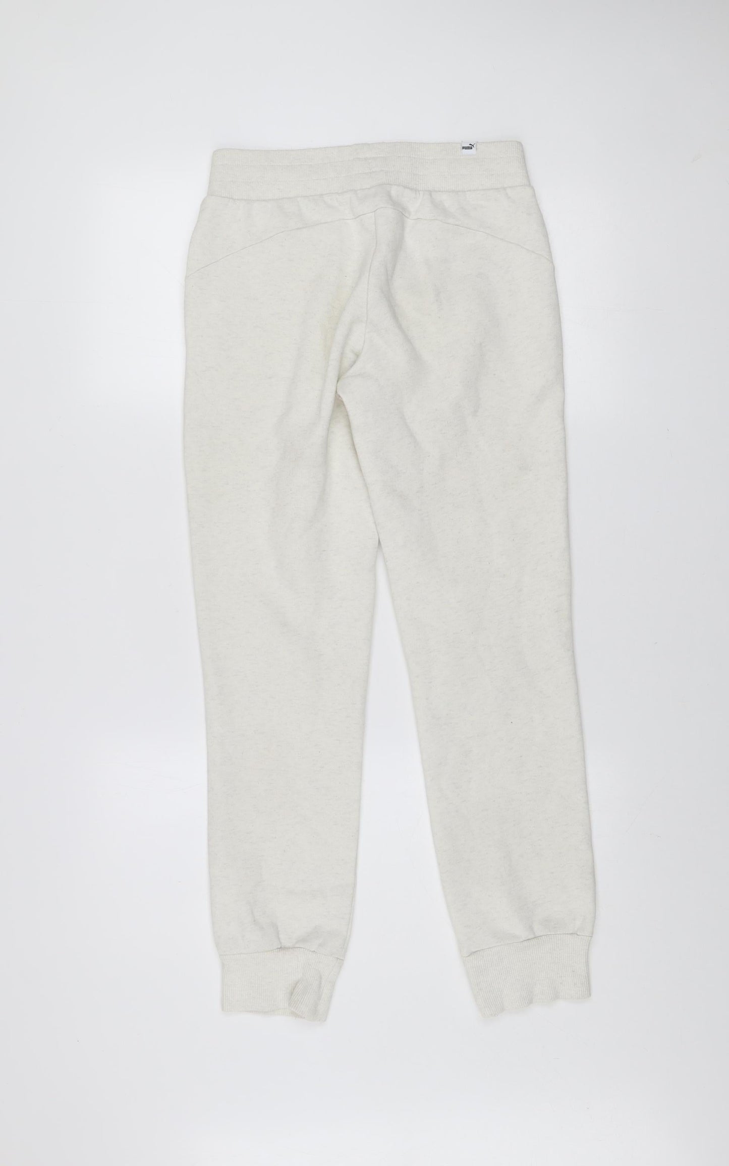 Puma Women's Ivory Jogger Sweatpants Size 6 Regular Fit Comfort Trousers