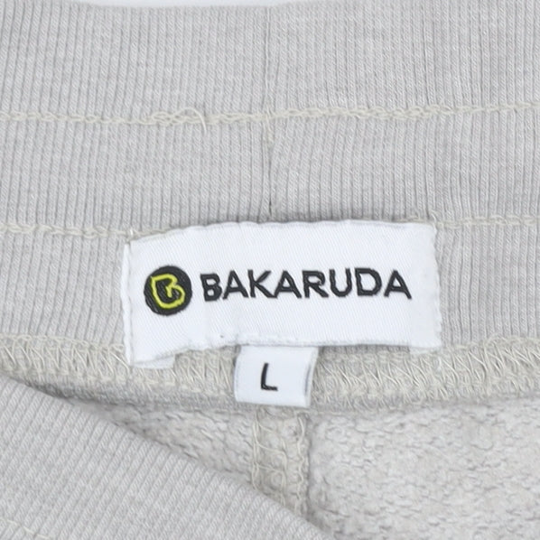 Bakaruda Mens Grey Jogger Sweatpants Size L Regular Fit Activewear