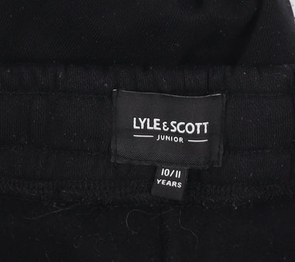 Lyle & Scott Junior Boys Black 10-11 Years Jogger Sweatpants