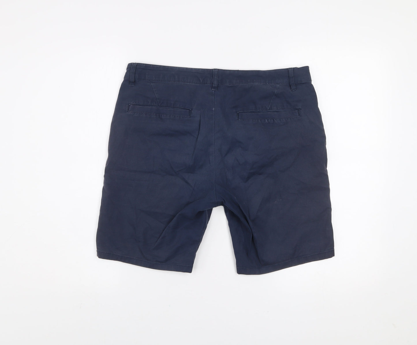 ASOS Design Men's Navy Chino Shorts Size 32 Regular Fit