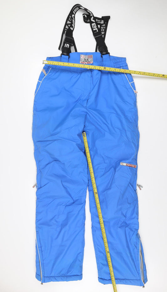 Siven Men's Blue XL Insulated Waterproof Snow Pants