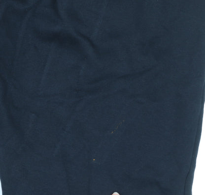 Under Armour Men’s Black Jogger Sweatpants L Cotton Blend Fleece Trousers