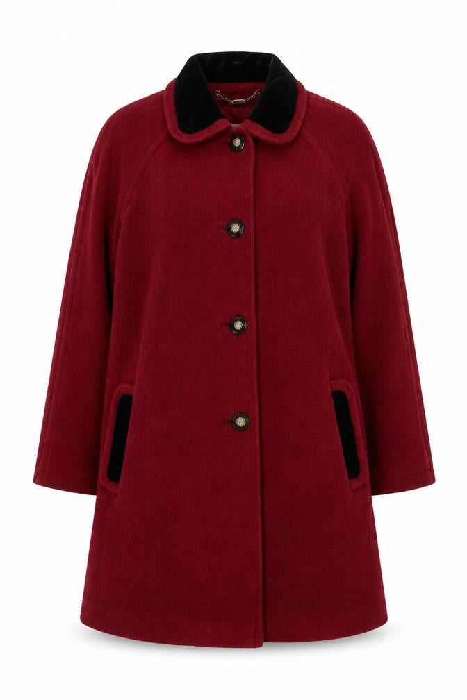 Womens UK Size 12 Windsmoor Red Overcoat