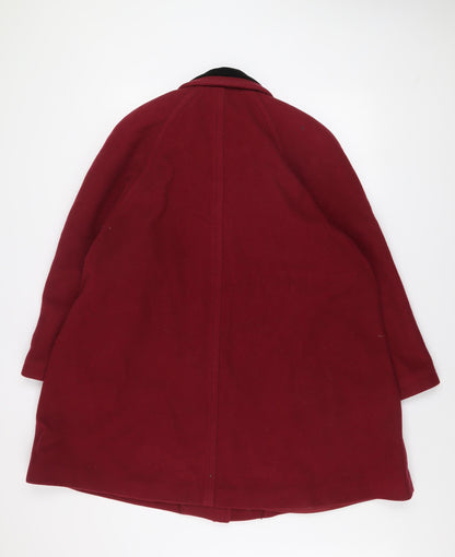 Womens UK Size 12 Windsmoor Red Overcoat