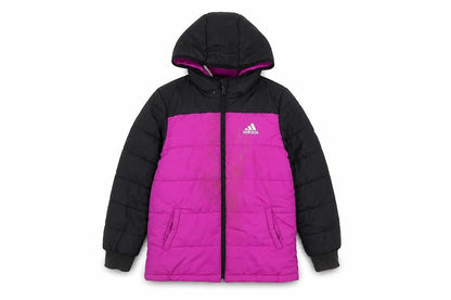 Girls UK Size 9-10 Years adidas Multicoloured Puffer Jacket