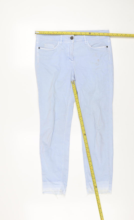 Womens UK Size 12 LUISA CERANO Slim Fit Skinny Blue Jeans