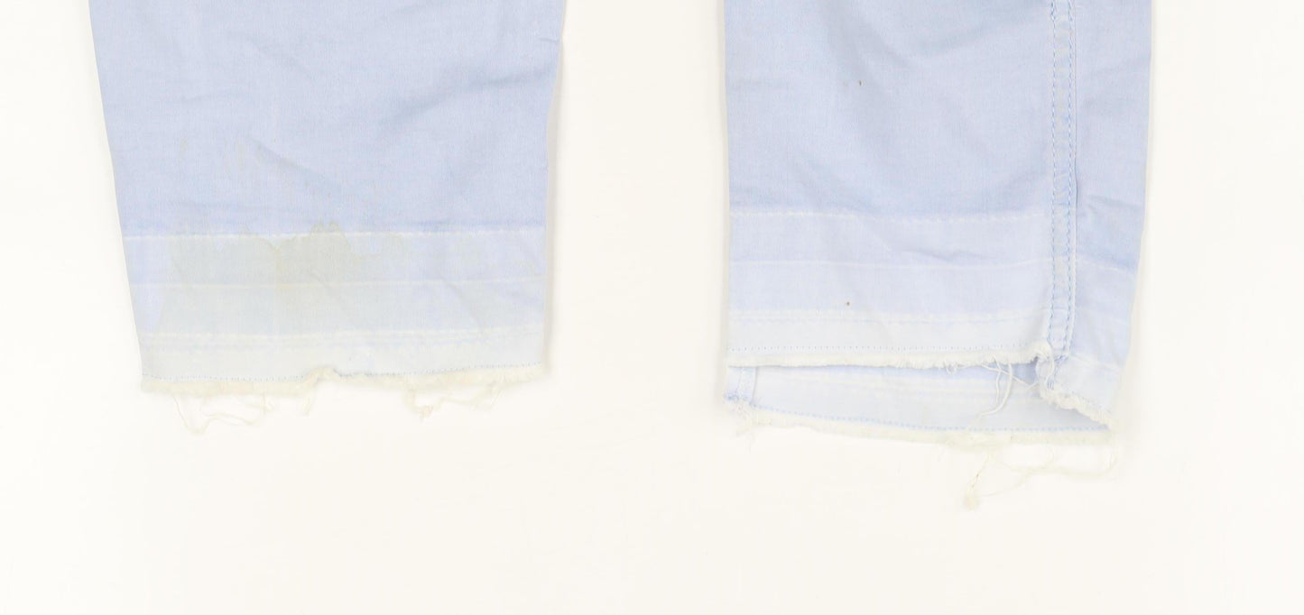 Womens UK Size 12 LUISA CERANO Slim Fit Skinny Blue Jeans