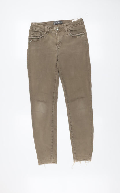 Womens UK Size 24 mos mosh Slim Fit Skinny Beige Jeans