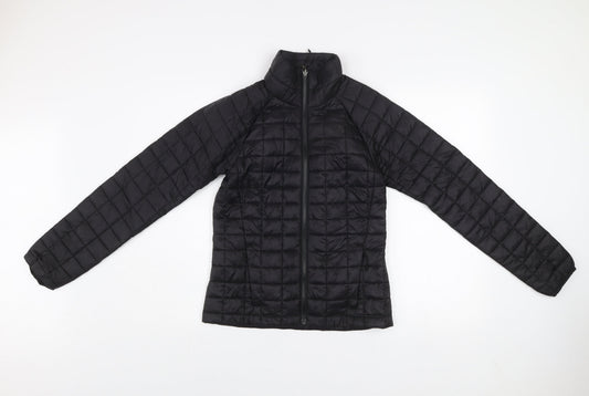 Womens UK Size XS The North Face Black Puffer Jacket