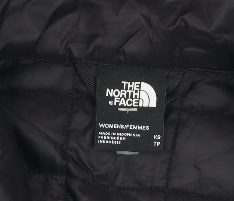 Womens UK Size XS The North Face Black Puffer Jacket