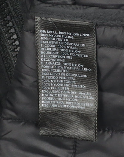 Womens UK Size XS The North Face Black Puffer Jacket