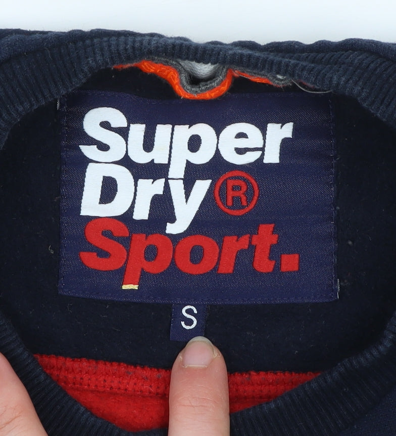 Mens UK Size S Superdry Multicoloured Pullover Sweatshirt