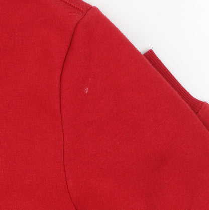Mens UK Size XS Calvin Klein Red Pullover Sweatshirt